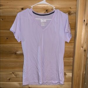 Nike Women's Lavender V-Neck Top